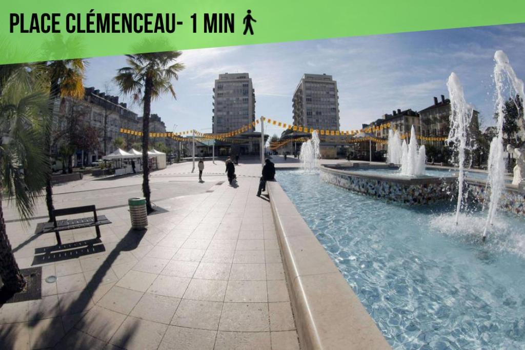 IDEAL PRO - 10min gare - Hypercentre - WIFI - Longuedurée Pau Esterno foto